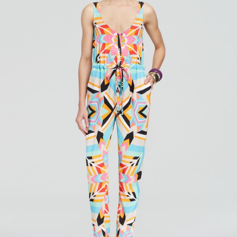 Mara Hoffman Geometric Jumpsuit XS
